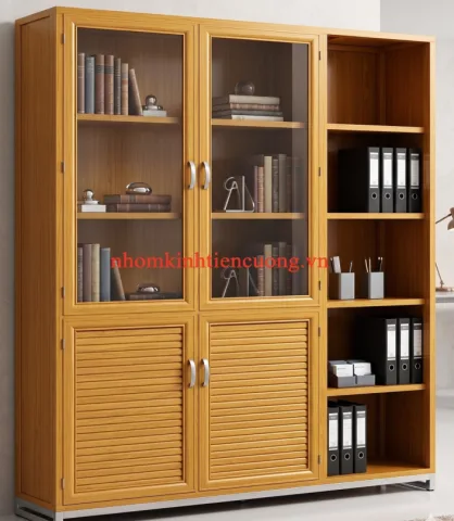 Tủ Hồ Sơ Nhôm Kính