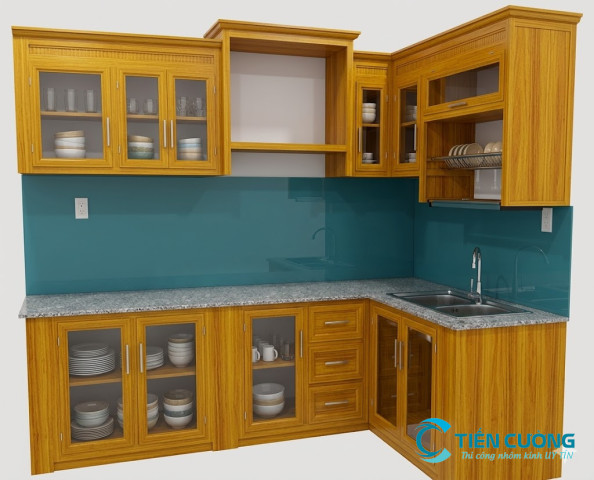 Tủ Bếp Nhôm Treo Tường
