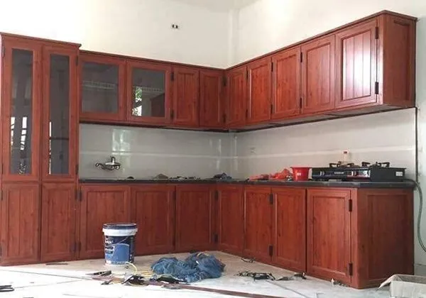 Tủ Bếp Nhôm Xingfa