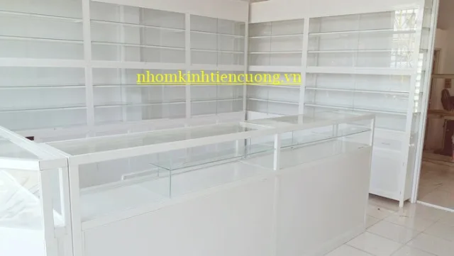 Chuyên đóng các mẫu tủ quầy thuốc tây đẹp