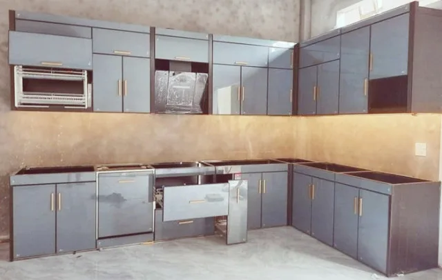 4 lý do hàng đầu giúp người dùng tin tưởng tủ bếp nhôm kính