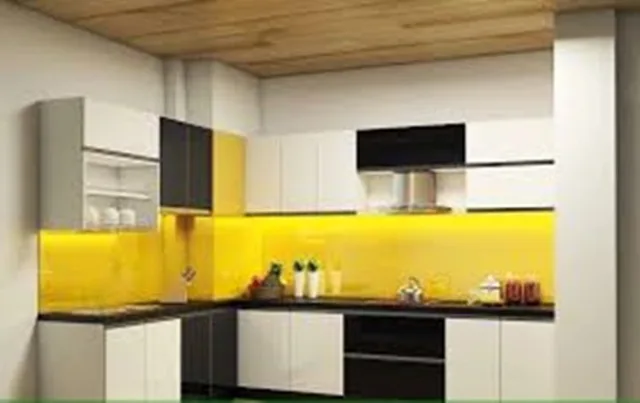 Lựa chọn tủ bếp nhôm trắng tĩnh điện hay tủ bếp nhôm vân gỗ