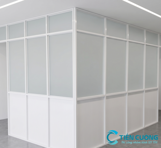 Những lưu ý khi chọn vách ngăn nhôm kính phòng ngủ