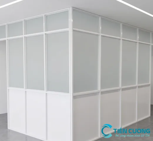 Những lưu ý khi chọn vách ngăn nhôm kính phòng ngủ