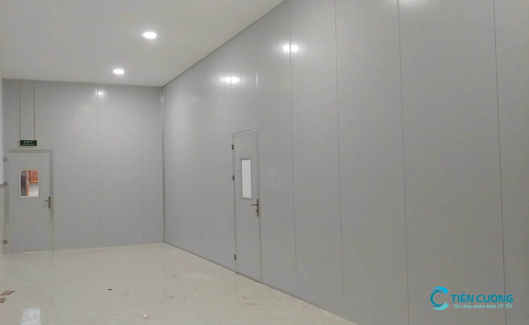 Vách Ngăn Panel Đẹp, Cách Âm Tốt, Thi Công Giá Rẻ TP.HCM - hình ảnh thực tế Đơn vị thi công vách panel uy tín tphcm