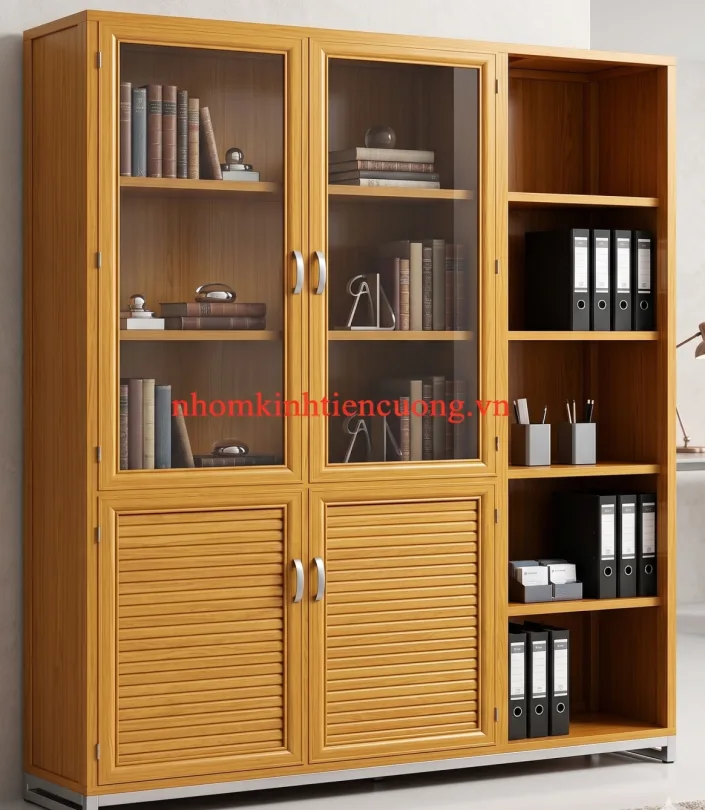 Tủ hồ sơ nhôm kính