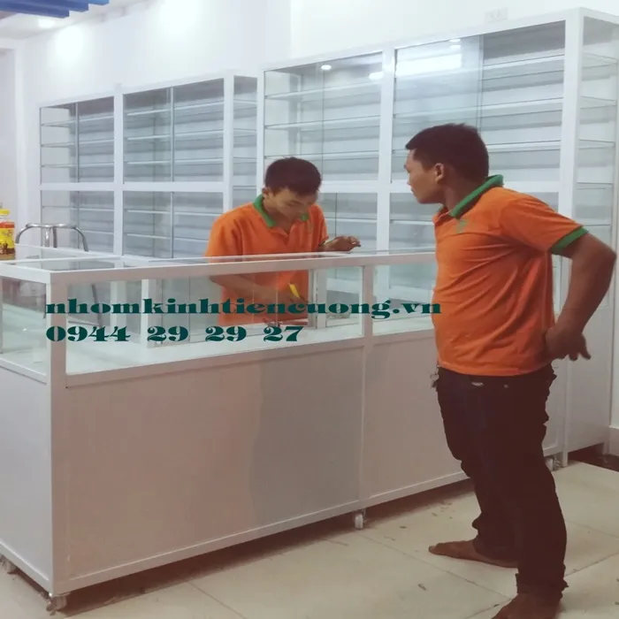 Tủ Thuốc Tây Nhôm Kính Đẹp, Đạt Chuẩn GPP - Giá Tận Xưởng 2026 - hình ảnh thực tế Tủ thuốc tây 15