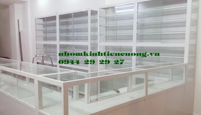 Tủ Thuốc Tây Nhôm Kính Đẹp, Đạt Chuẩn GPP - Giá Tận Xưởng 2026 - hình ảnh thực tế Tủ thuốc tây 22