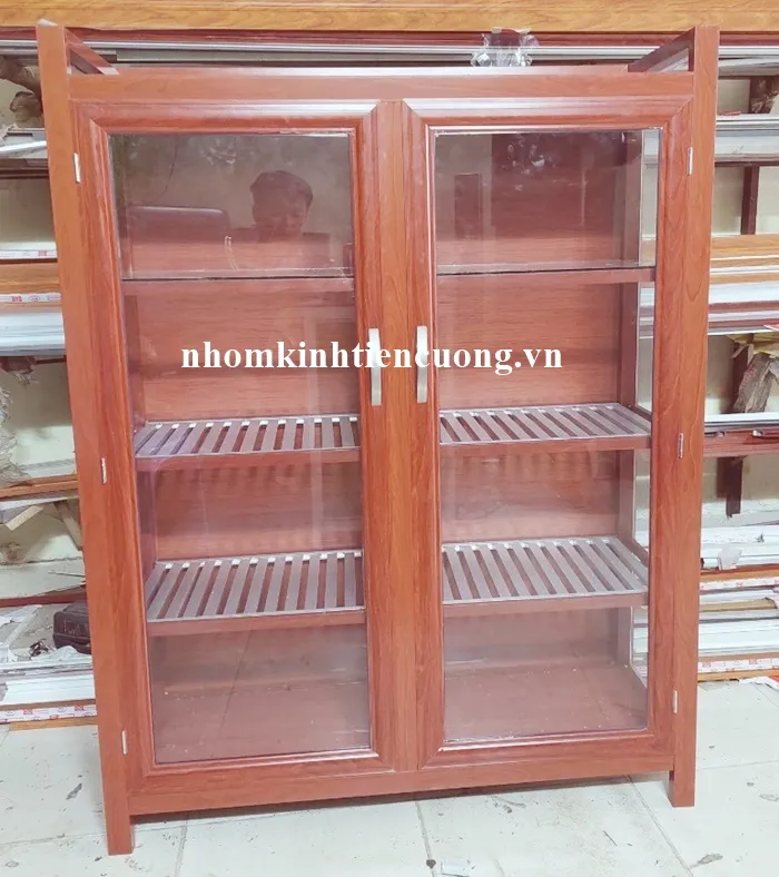 Tủ Chén Nhôm Nhỏ 3