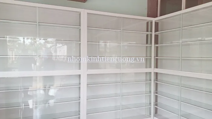 Tủ Thuốc Tây Nhôm Kính Đẹp, Đạt Chuẩn GPP - Giá Tận Xưởng 2026 - hình ảnh thực tế Tủ thuốc tây 10