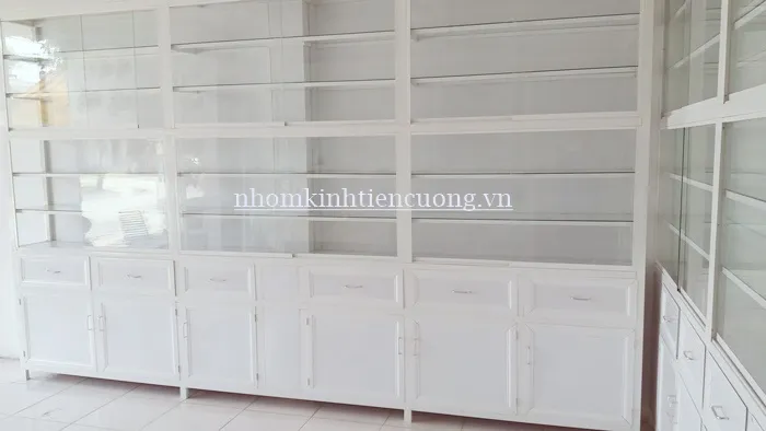 Tủ Thuốc Tây Nhôm Kính Đẹp, Đạt Chuẩn GPP - Giá Tận Xưởng 2026 - hình ảnh thực tế Tủ thuốc tây 21