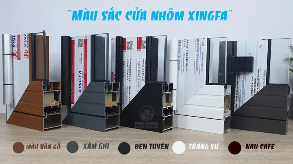 Giá cửa nhôm hệ Xingfa