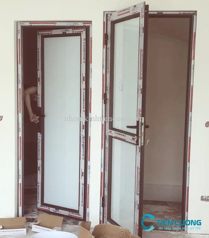 Cửa Kính Cường Lực Khung Nhôm TP.HCM – Bền, Kín, Giá Tốt hiện nay - hình ảnh thực tế cửa kính nhôm xingfa cường lực tphcm đẹp bền