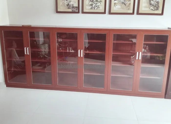Báo giá tủ đựng giầy dép bằng nhôm 5