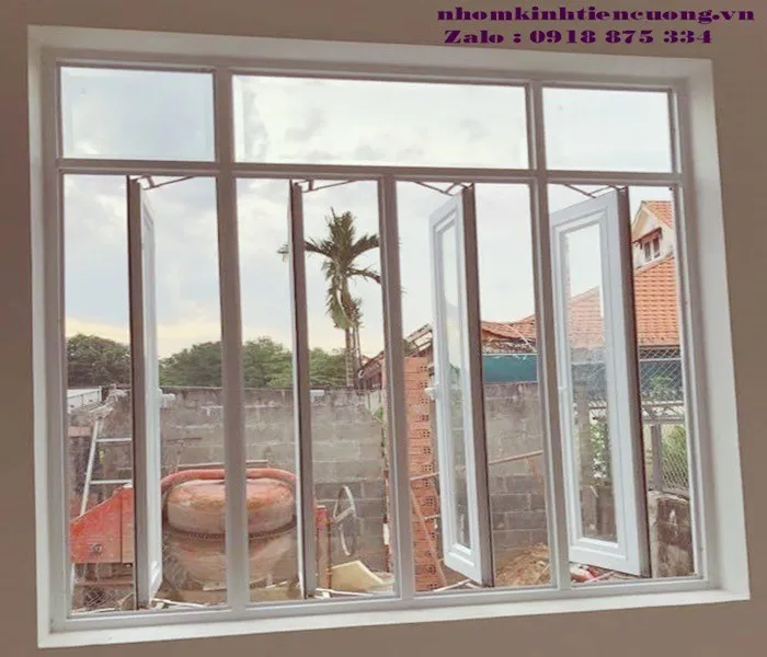Mẫu cửa sổ nhôm kính cao cấp cho công trình dân dụng