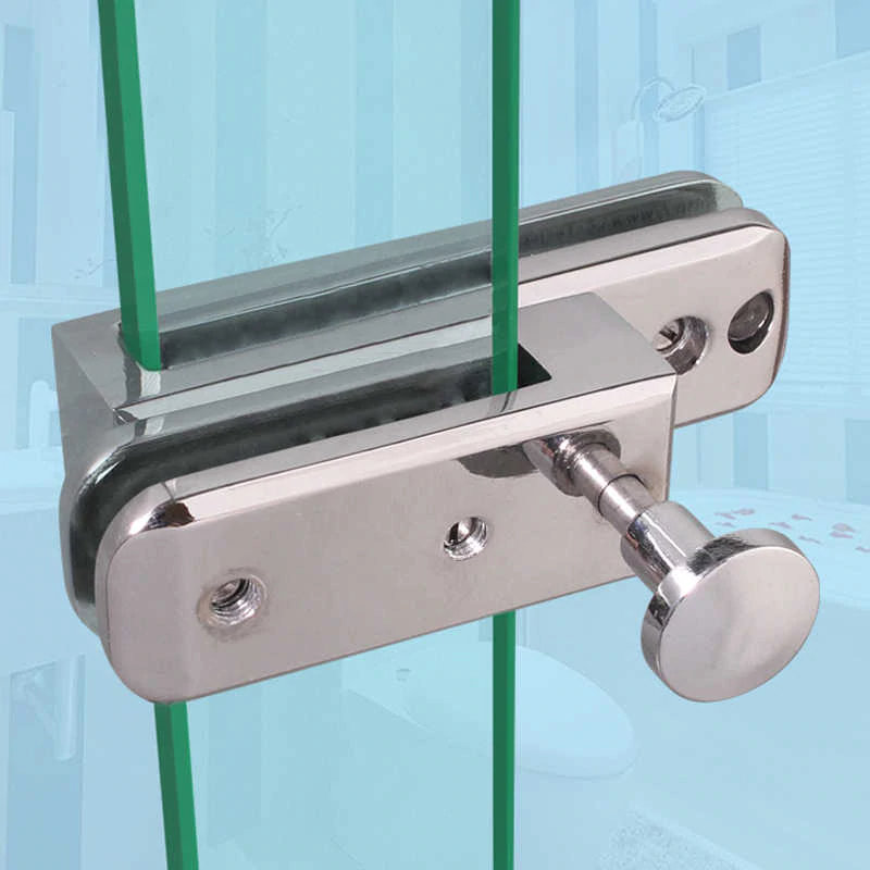 Khóa cửa kính cường lực inox cao cấp