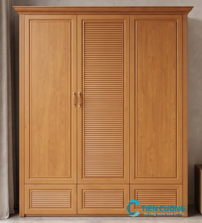 So sánh tủ quần áo nhôm kính với tủ gỗ