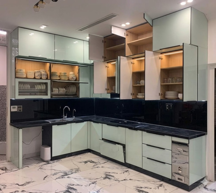Tủ bếp nhôm hợp kim