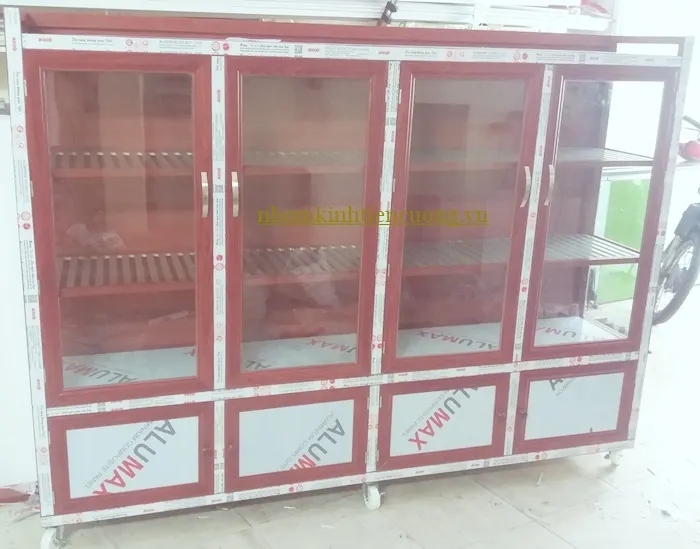 Tủ chén nhôm kính thủ đức
