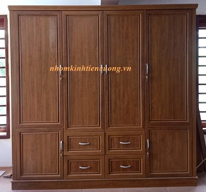 Tủ quần áo nhôm kính cho nhà phố Tủ quần áo nhôm kính bền đẹp cho nhà phố