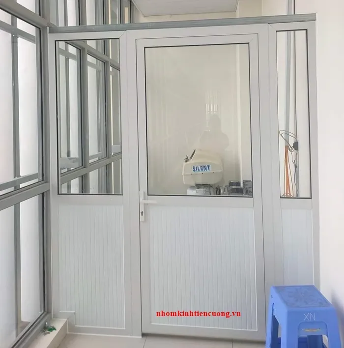 Vách nhôm ngăn phòng 2