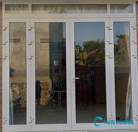Mẫu cửa nhôm kính Xingfa 4 cánh cao cấp mới nhất