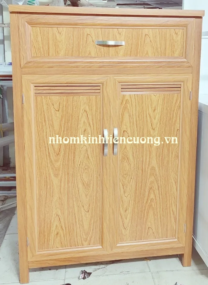Tủ Giày Dép Nhôm Đẹp Hiện Đại | Mẫu Sang Trọng Giá Tốt TP.HCM - hình ảnh thực tế Thi công tủ giày dép nhôm đẹp theo yêu cầu tại TP.HCM