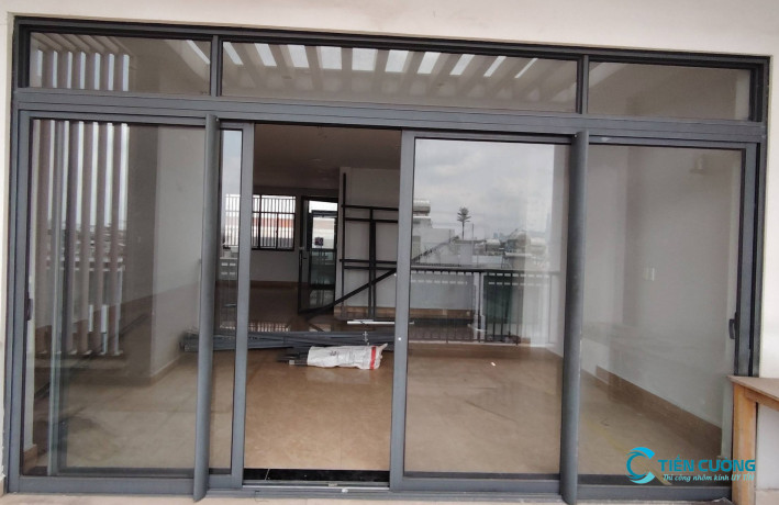 Cửa lùa nhôm kính đẹp tối ưu không gian sống