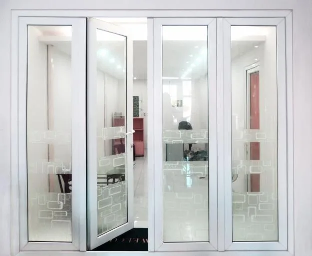 Cửa Nhôm Kính Cao Cấp TPHCM - Hiện Đại Cho Nhà Phố - hình ảnh thực tế Cửa nhôm kính chống ồn hiện đại