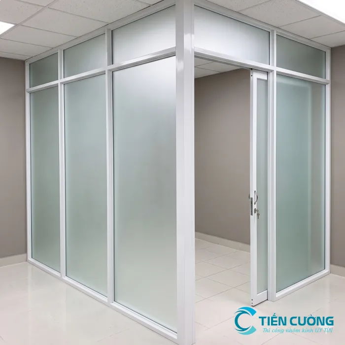 Giải pháp vách nhôm kính cách âm phòng ngủ