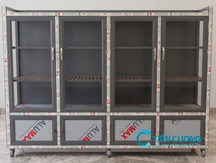 Tủ chén nhôm kính chất lượng cao
