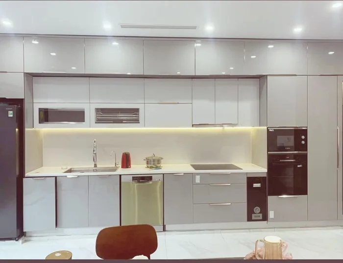 Những sai lầm thường gặp khi làm tủ bếp nhôm kính
