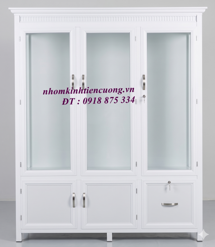 Công năng thực tế của tủ quần áo nhôm kính