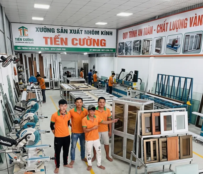 Khảo sát công trình nhôm kính tận nơi