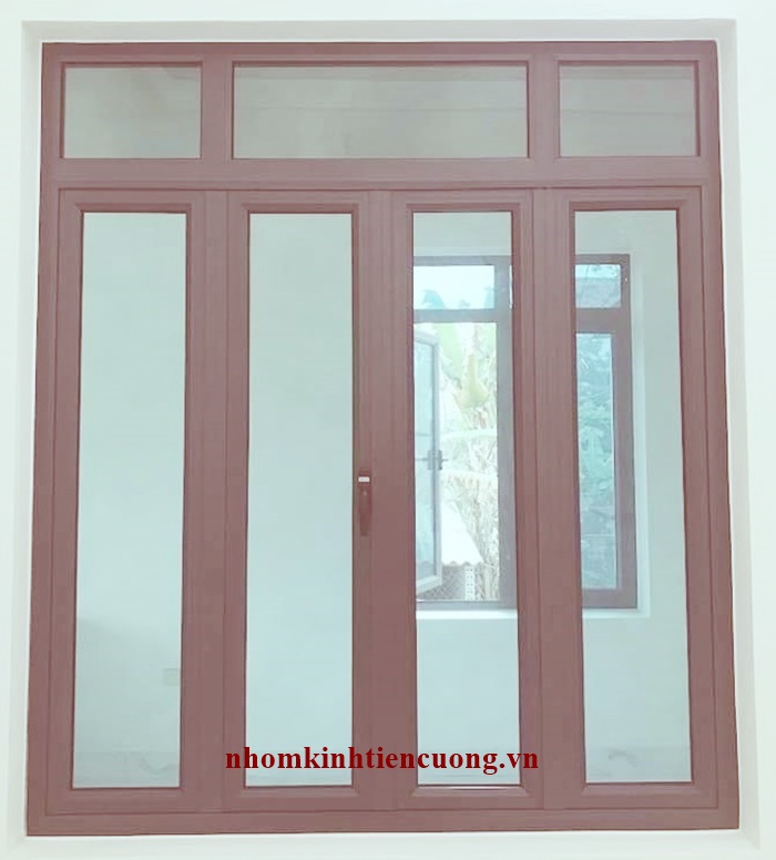 Mẫu cửa nhôm Xingfa đẹp cho nhà phố hiện đại