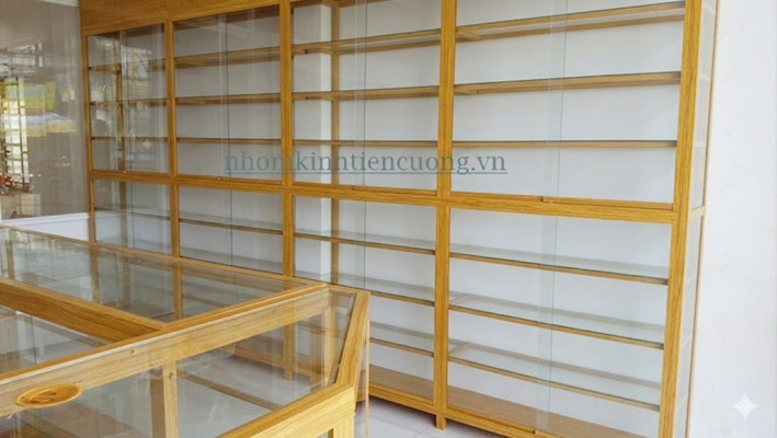 Tủ quầy thuốc nhiều ngăn tối ưu lưu trữ