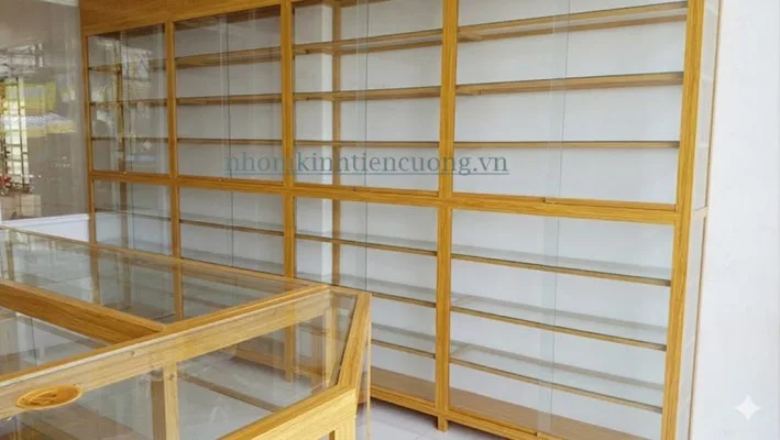 Tủ quầy thuốc nhiều ngăn tối ưu lưu trữ