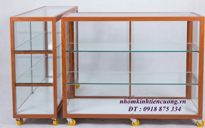 Tủ bán hàng nhôm kính khung nhôm bền đẹp