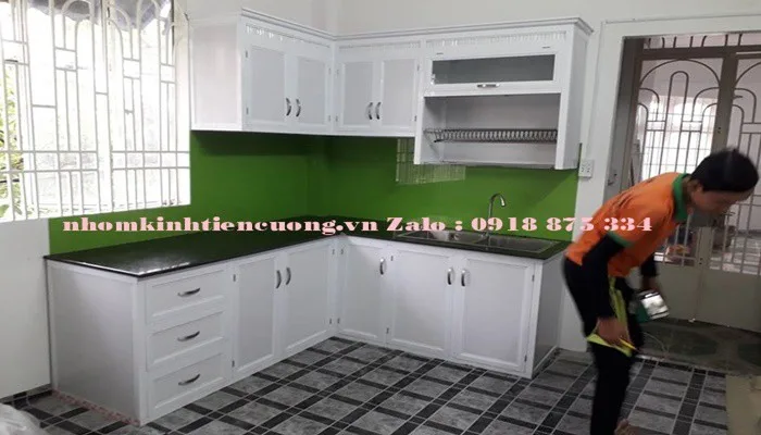 Xưởng Sản Xuất Tủ Bếp Nhôm Kính Đẹp Tphcm – Nhôm Kính Tiến Cường - hình ảnh thực tế Xưởng Sản Xuất Tủ Bếp Nhôm Kính TP.HCM