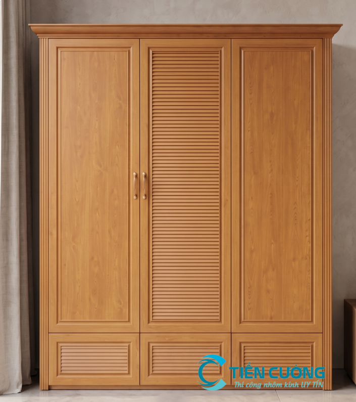 Tủ quần áo nhôm Xingfa cao cấp độ bền cao