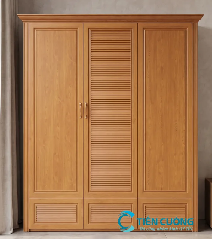 Tủ quần áo nhôm Xingfa cao cấp độ bền cao