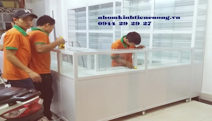 Tủ thuốc nhôm kính phong cách tối giản cao cấp